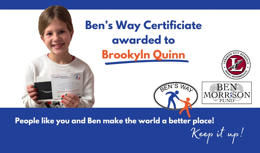 Bens Way Award